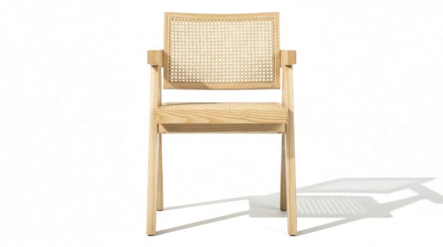 The Jeanneret Armchair – Ash, Armchair