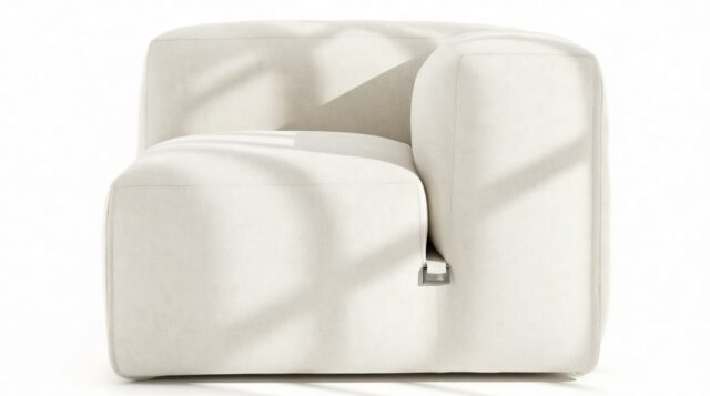 The Le Mura – Natural Linen, Right Arm