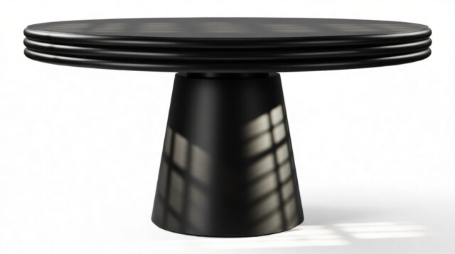 The Pasquale – Black, Dining Table
