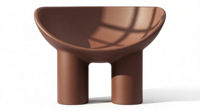 The Roly Poly – Chocolate, Lounge Chair