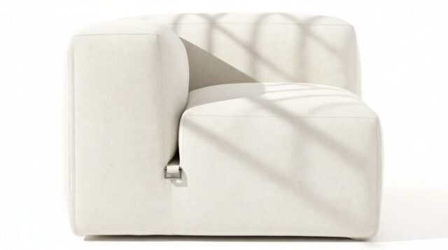 The Le Mura – Natural Linen, Left Arm