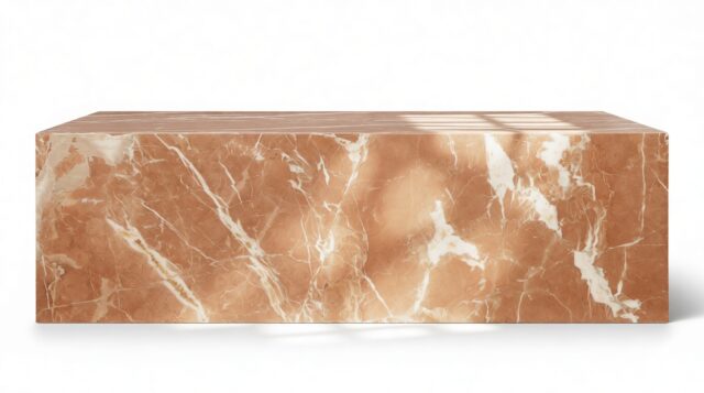 The Plinth – Rojo Alicante, Coffee Table