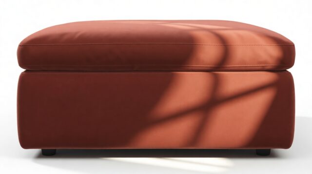 The Ciel – Cinnamon Velvet, Ottoman