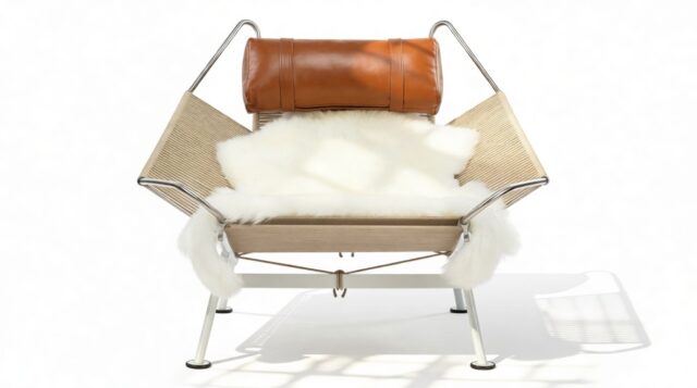 The Halyard – Tan Premium Leather, Lounge Chair