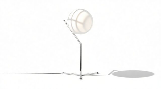 The IC – Chrome, T1 Table Lamp