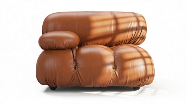 The Bellini – Tan Premium Leather, Left Arm