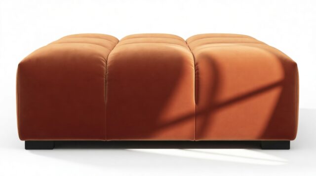 The Tufty – Spice Velvet, Ottoman