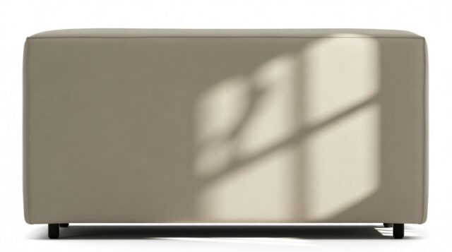 The Extrasoft – Beige Gray Vegan Leather, L Backrest