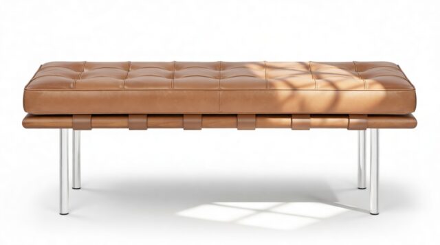 The Manhattan – Tan Premium Leather, Two Seater