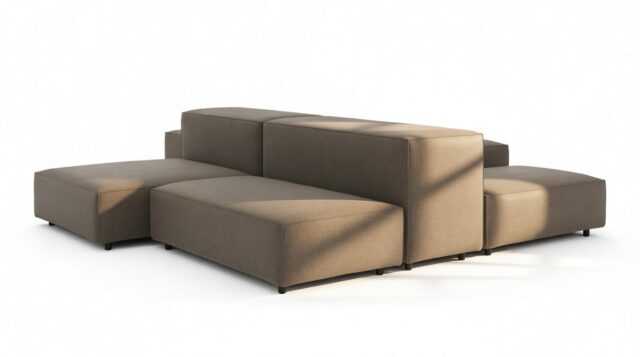 The Extrasoft – Coffee Brushed Weave, Combination 1 (Left)