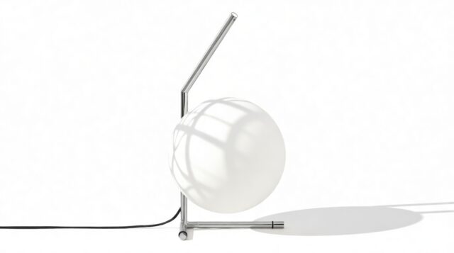 The IC – Chrome, T1 Low Table Lamp