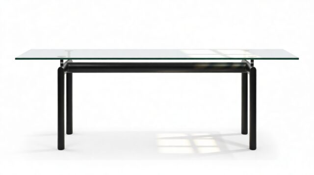 The Corbusier Dining Table – Black