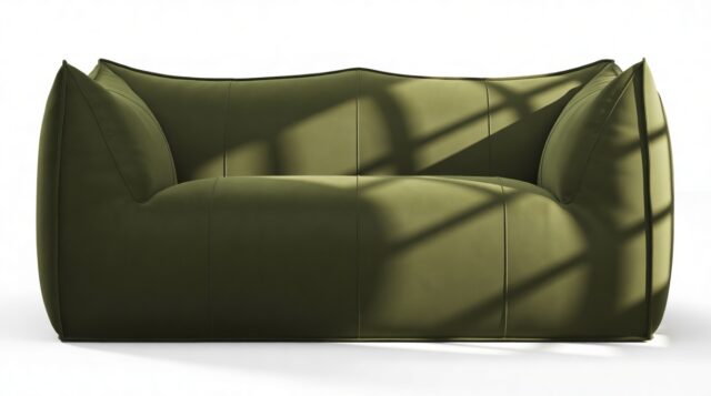 The Bambole – Thyme Luxe Velvet, Two Seater Sofa