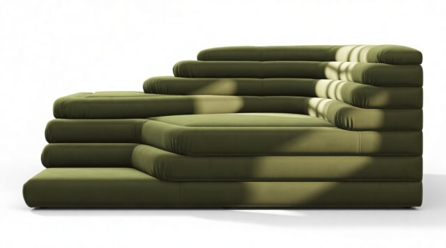 The Terrazza – Thyme Luxe Velvet, Right Arm