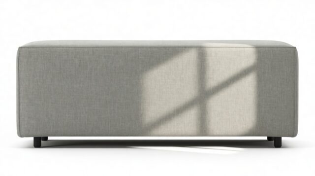 The Extrasoft – Soft Gray Brushed Weave, L Armrest