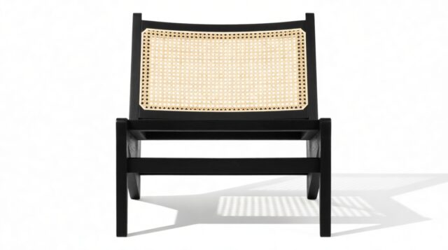The Kangaroo – Black, Lounge Chair