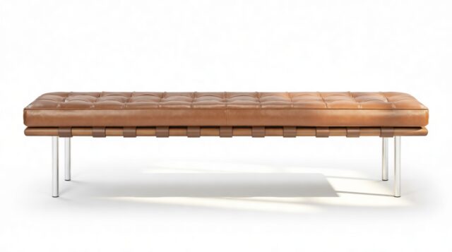 The Manhattan – Tan Premium Leather, Three Seater