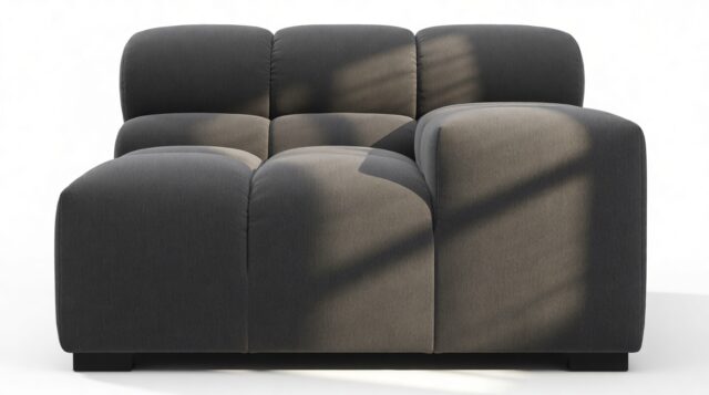 The Tufty – Ink Brushed Weave, Armrest (Right)