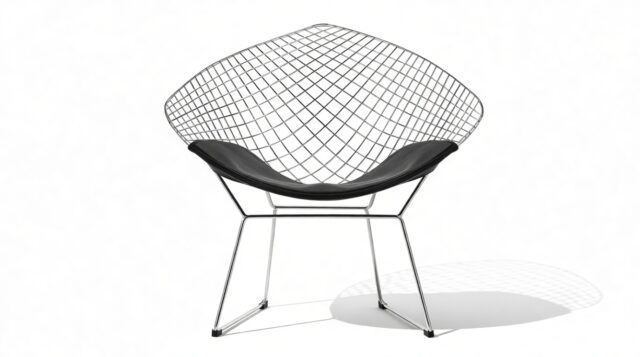 The Bertie – Chrome Frame, Lounge Chair