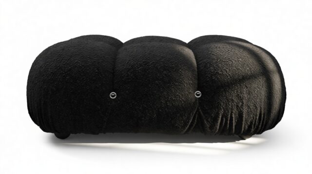 The Bellini – Black Boucle, Ottoman