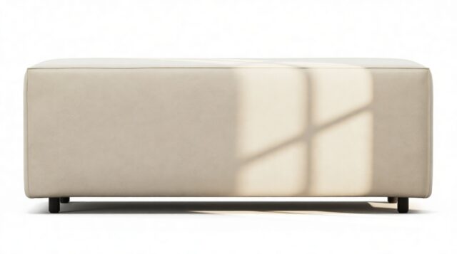 The Extrasoft – Eggshell Vegan Suede, L Armrest