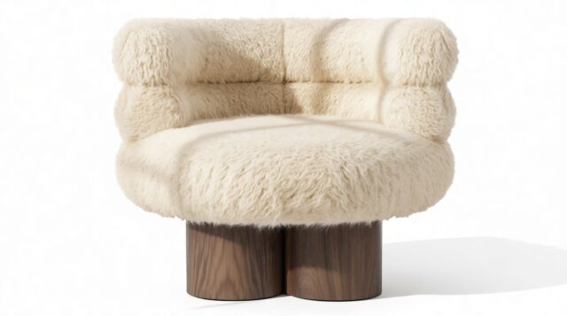 The Lina – Almond Long Hair Sherpa