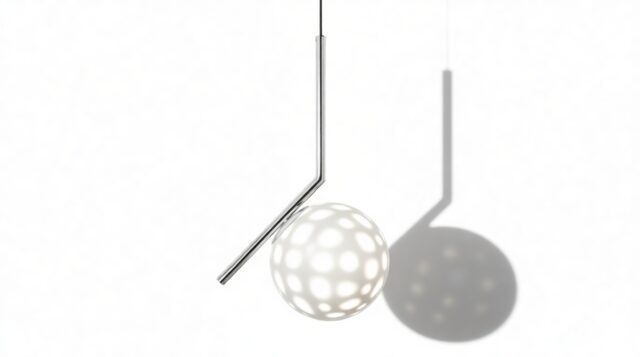 The IC – Chrome, Pendant Light