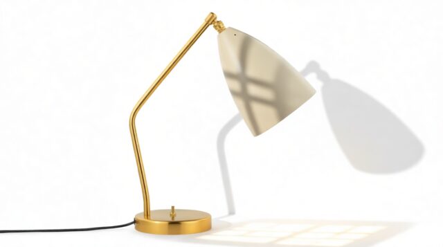 The Grasshopper – Stone, Table Lamp