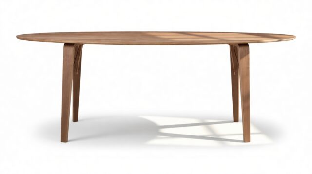 The Norman – Walnut, Dining Table
