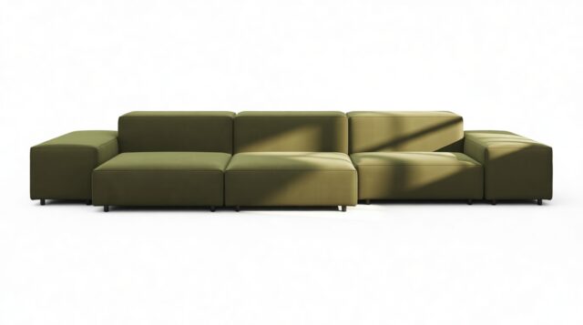 The Extrasoft – Spruce Luxe Velvet, Three Seater Sofa (Right)