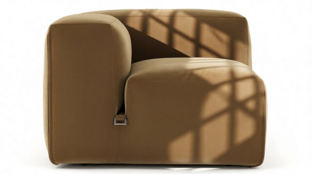 The Le Mura – Old Gold Velvet, Left Arm