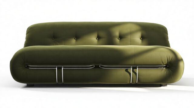 The Soriana – Thyme Luxe Velvet, Two Seater Sofa