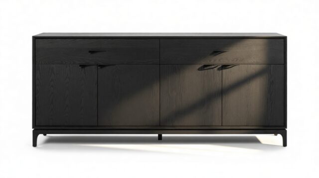 The Credenza Ebano – Black