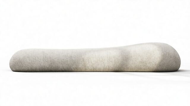 The On the Rocks – Dove Textured Chenille, Backrest