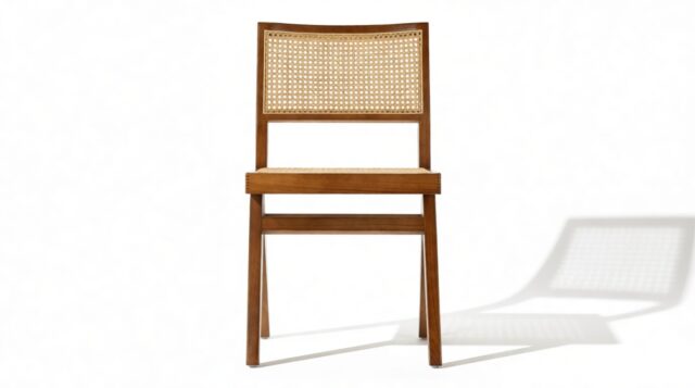 The Jeanneret Dining Chair – Walnut, Side Chair