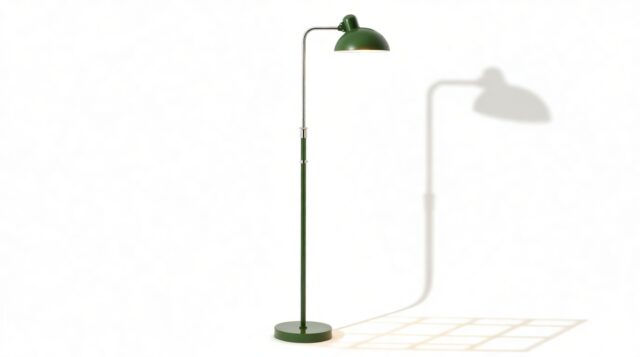 The Clia – Green, Floor Lamp