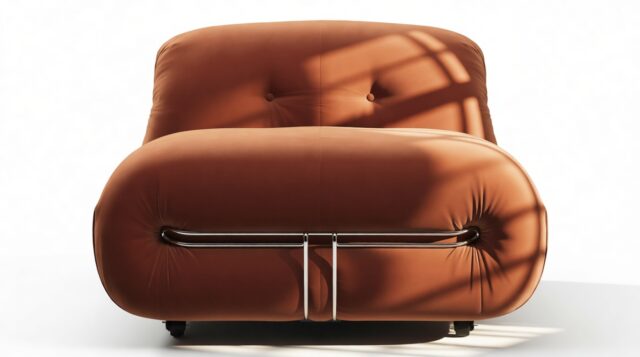 The Soriana – Spice Velvet, Deep Lounge Chair