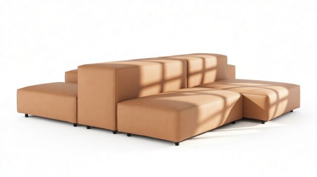 The Extrasoft – Tan Vegan Leather, Combination 1 (Right)