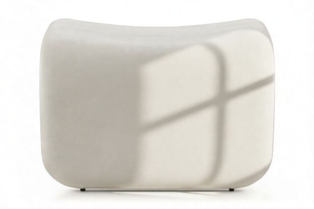 The Etcetera – Champagne Velvet, Ottoman