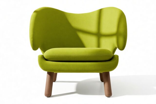 The Pelican – Green Wool