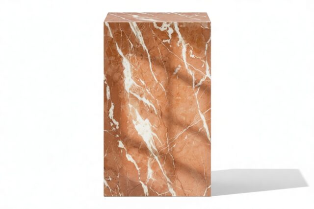 The Plinth – Rojo Alicante, Side Table