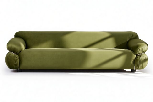 The Sesann – Thyme Luxe Velvet, Three Seater Sofa