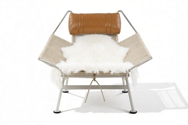 The Halyard – Tan Premium Leather, Lounge Chair