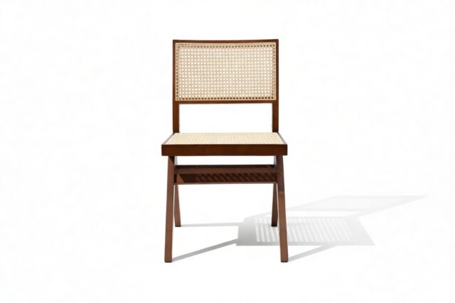 The Jeanneret Dining Chair – Walnut, Side Chair