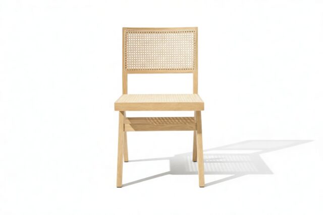 The Jeanneret Dining Chair – Ash, Side Chair