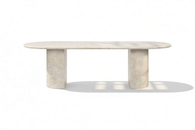 The Alighieri – White Travertine, 98in