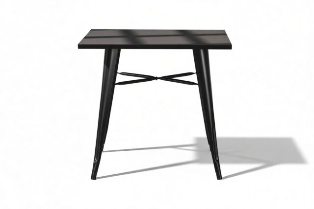 The Tolix – Black, Dining Table