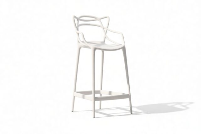 The Masters – White, Counter Stool