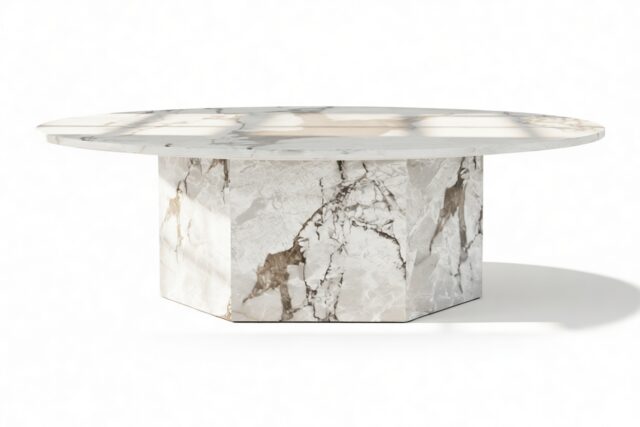 The Viola – Modellato Marble, Large Coffee Table