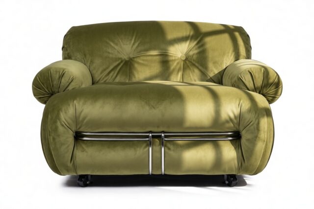 The Soriana – Thyme Luxe Velvet, Lounge Chair